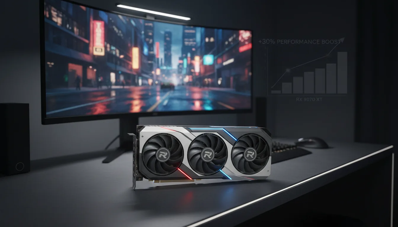 RX 9070 XT : +30% perf au GTC 2026 !
