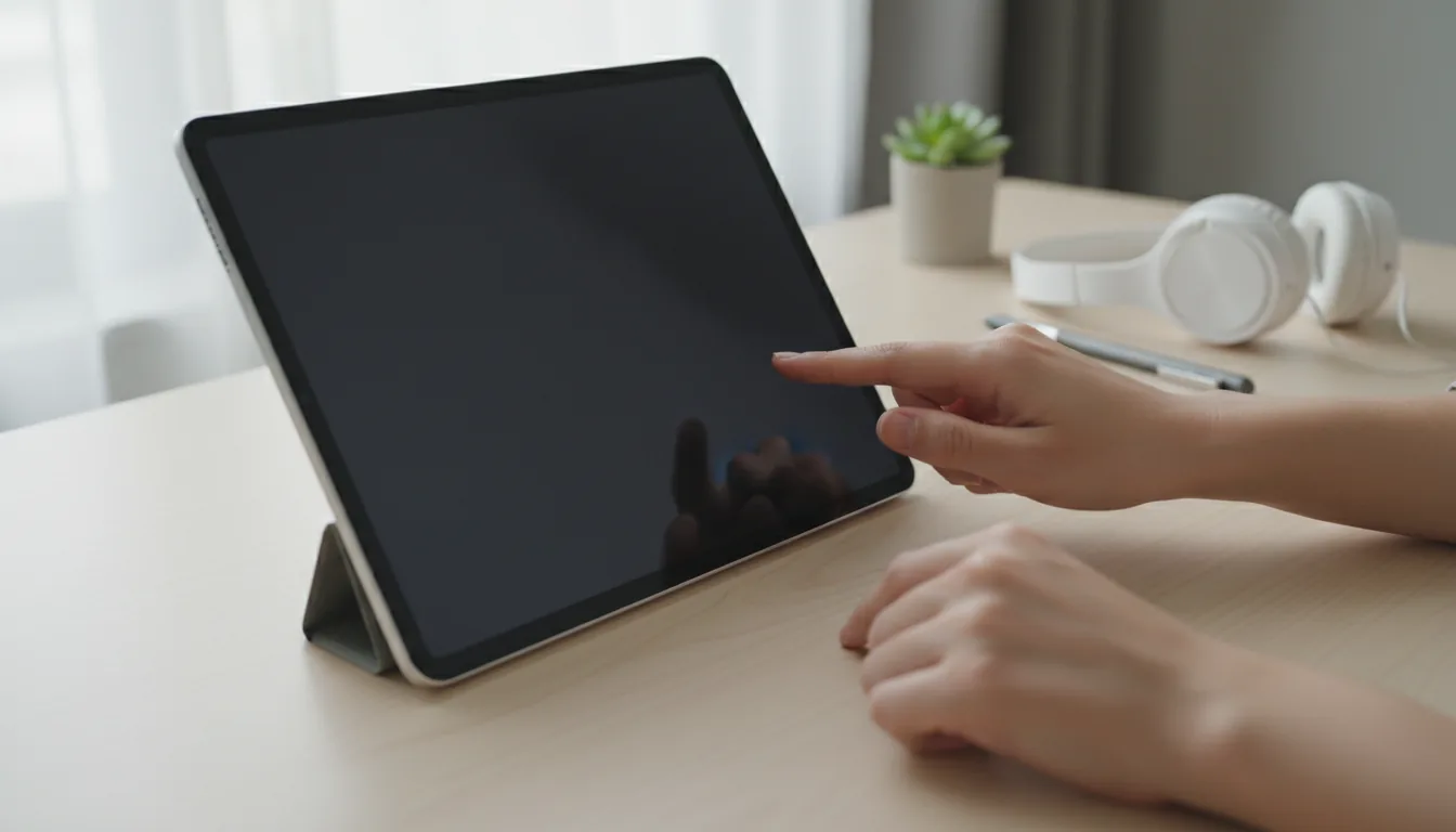 Tablette pour débutants : 5 étapes faciles