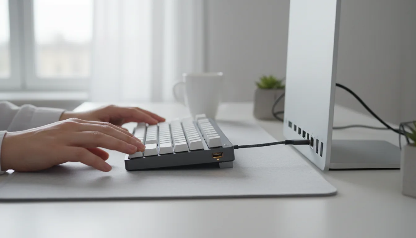 Tapez sur Clavier PC en 5 Étapes Faciles pour Débutants