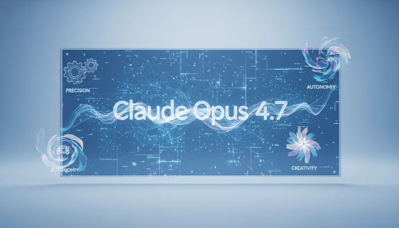 Claude Opus 4.7 : plus précis, autonome et créatif !