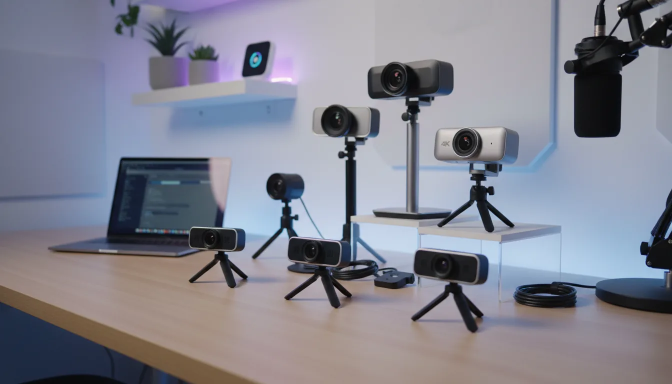 Top webcams 2026 : les meilleures par budget et usage