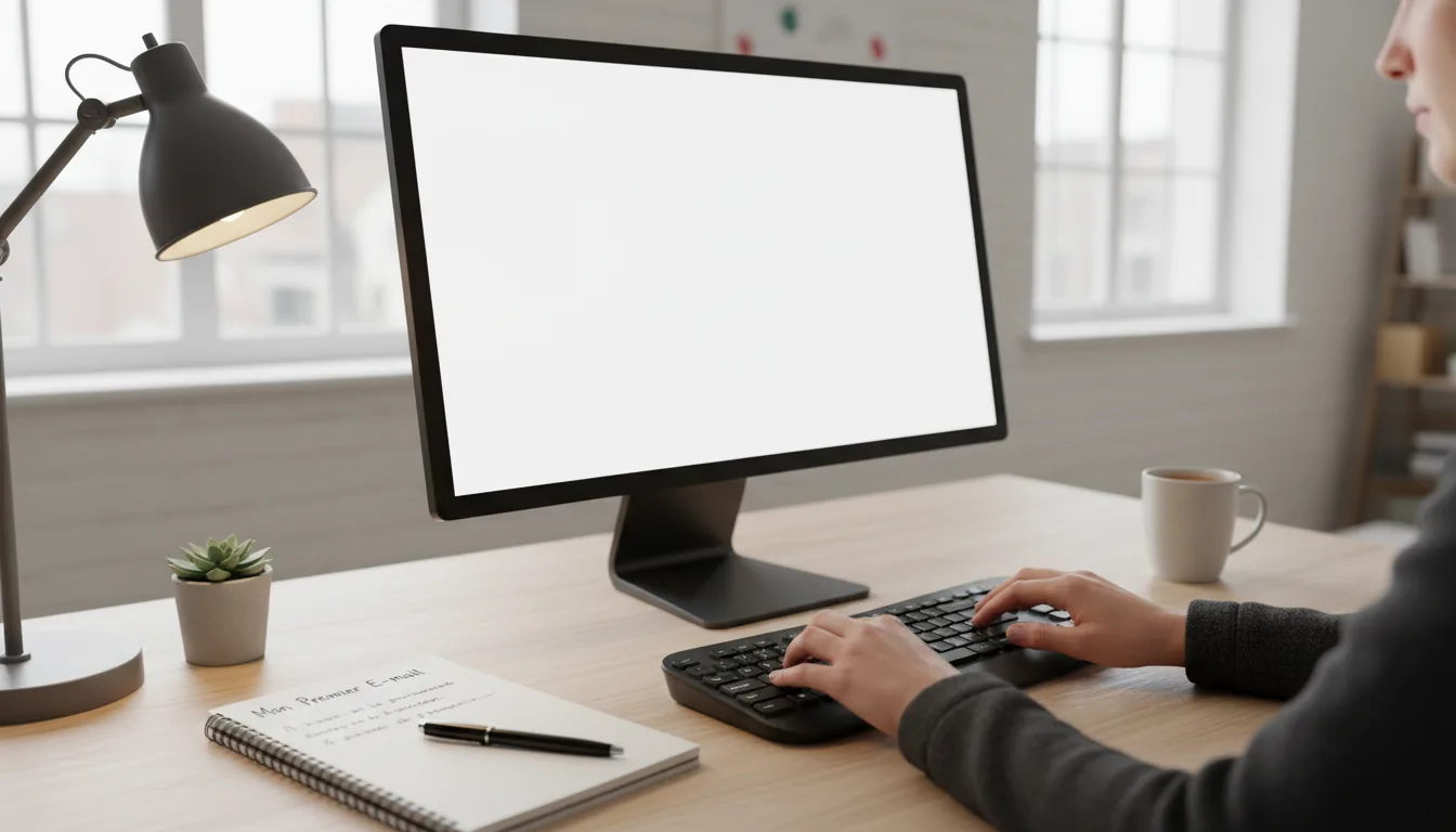 Créer une adresse email sur PC et envoyer son 1er message