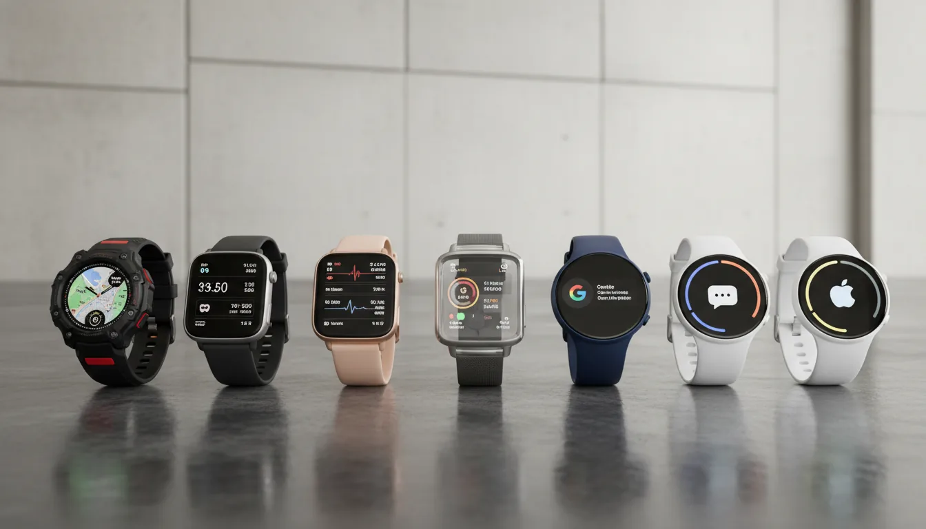 Meilleures montres connectées 2026 : le guide selon votre budget