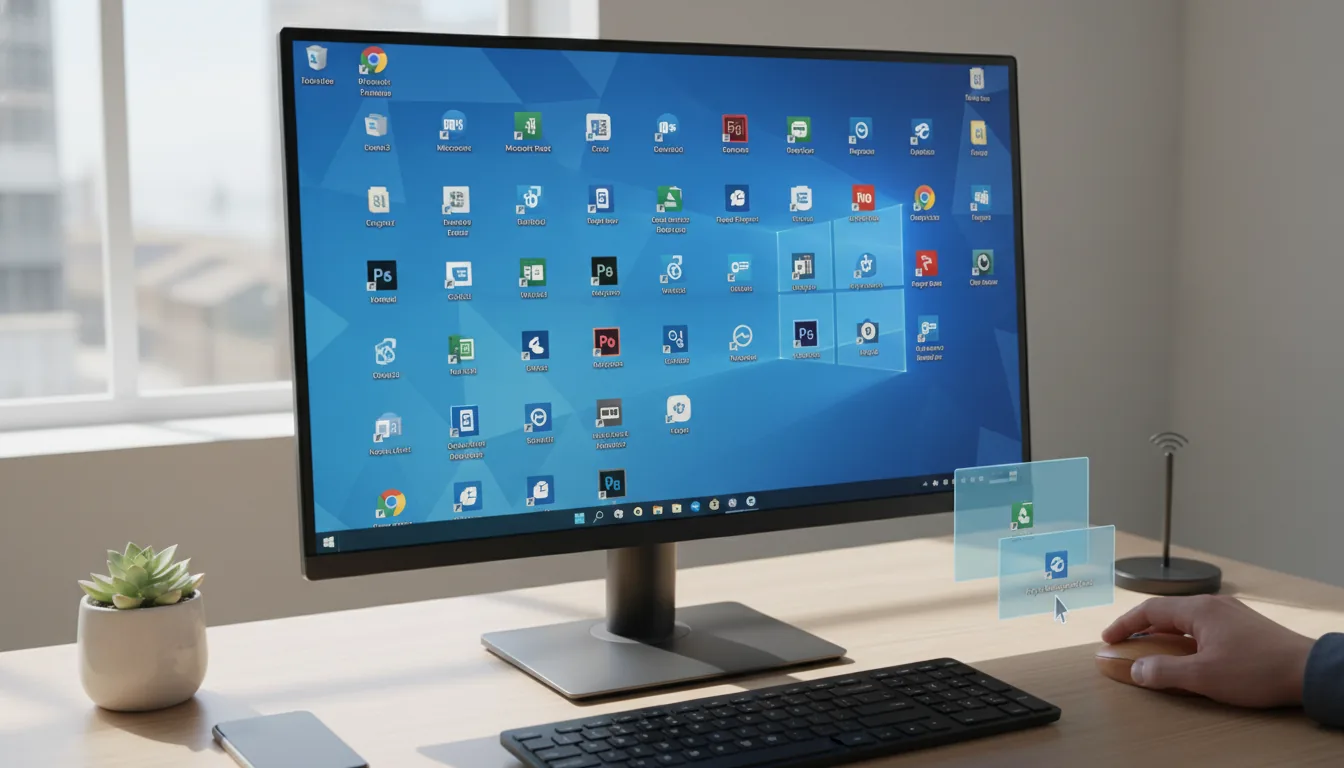 Créer un raccourci bureau sur PC : ouvrez vos logiciels vite