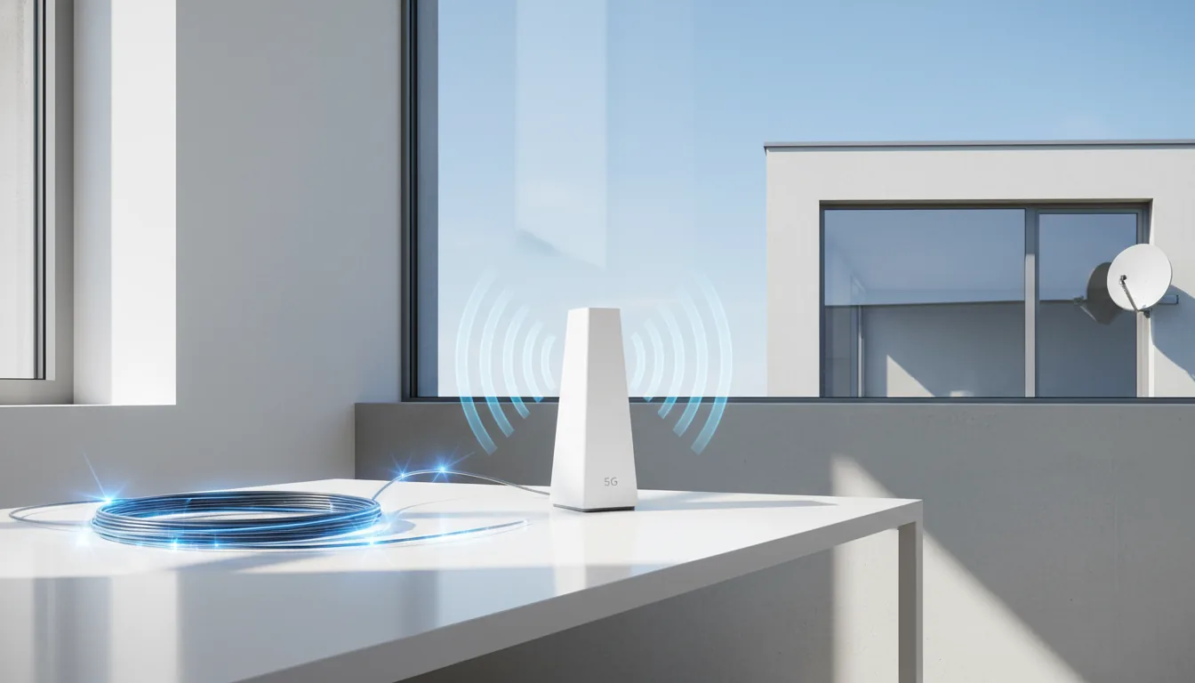 Fibre, 5G ou satellite : la meilleure connexion pour vous ?