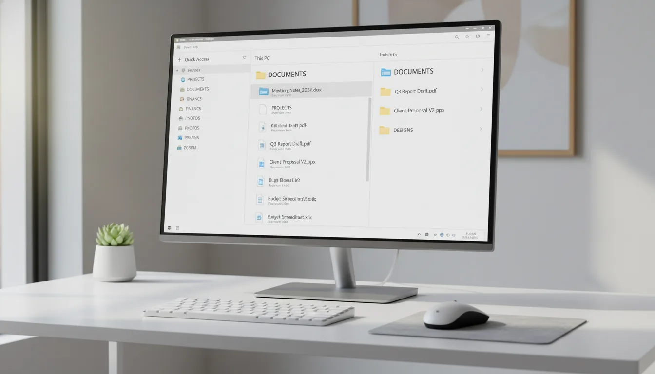 Organiser ses fichiers sur PC : la méthode simple qui sauve