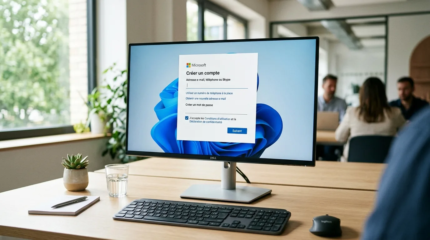 Créer un compte Microsoft sur PC en 5 minutes