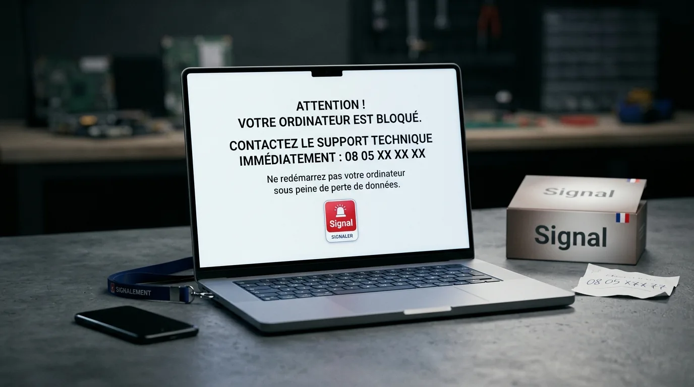 Signal : faux support, vos clés de récupération ciblées