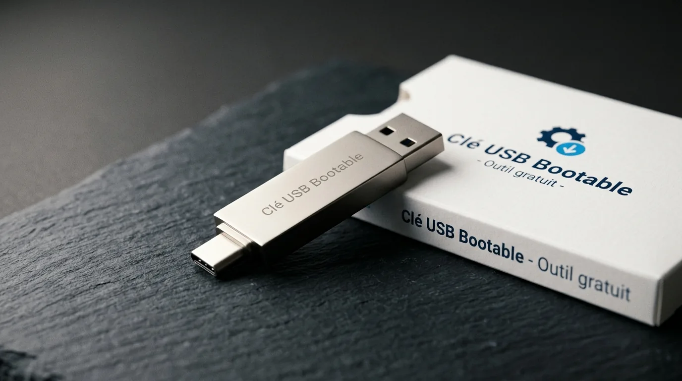 Créer une clé USB bootable sur PC : guide simple et rapide