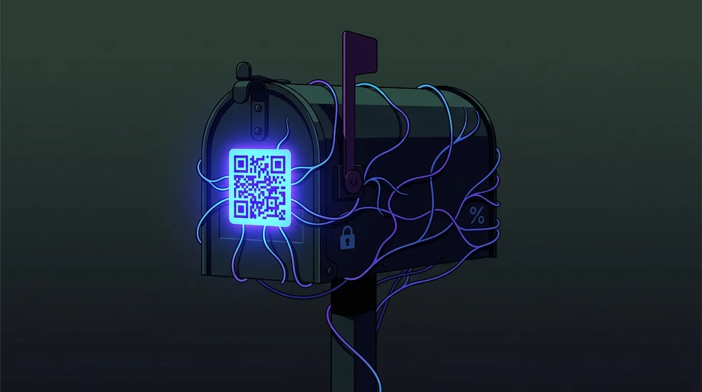 Arnaque courrier : le QR code piège les boîtes aux lettres