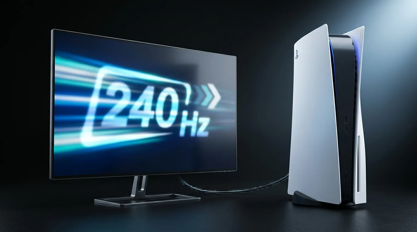 L’écran gaming PlayStation promet 240 Hz, mais pas sur PS5