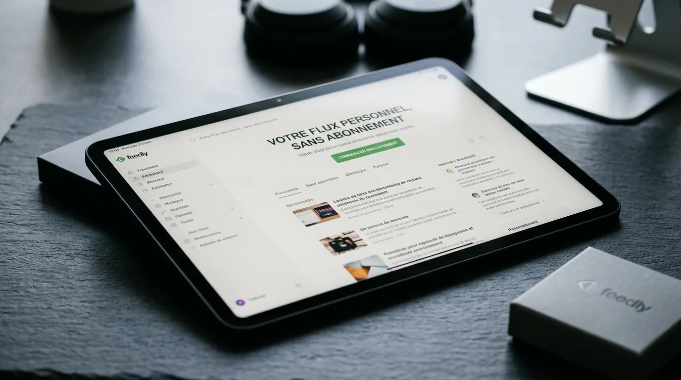 Feedly gratuit : créez une veille tech efficace en 10 min